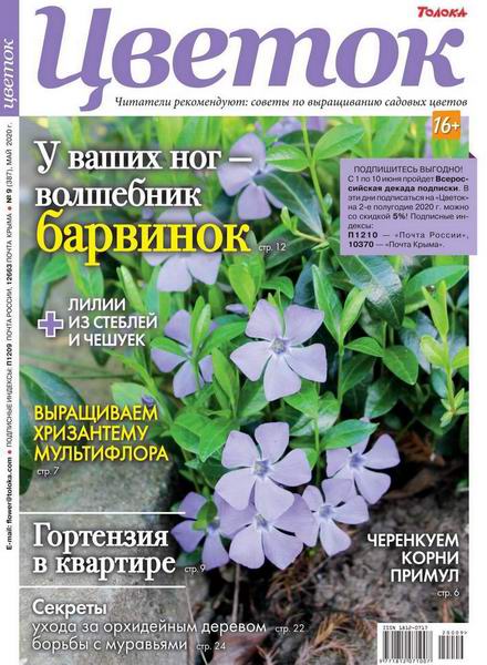 журнал Цветок №9 май 2020