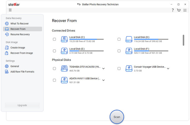 Stellar Photo Recovery