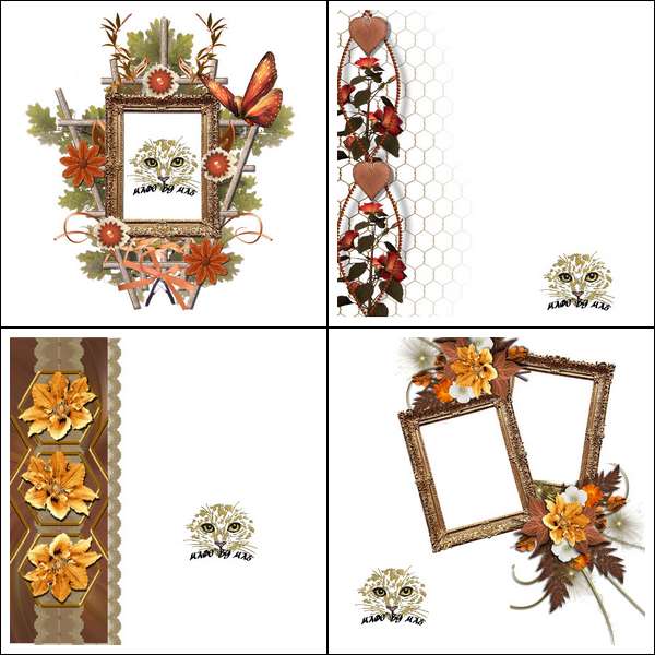 Vintage Digital Scrapbooking Kit  (Cwer.ws)