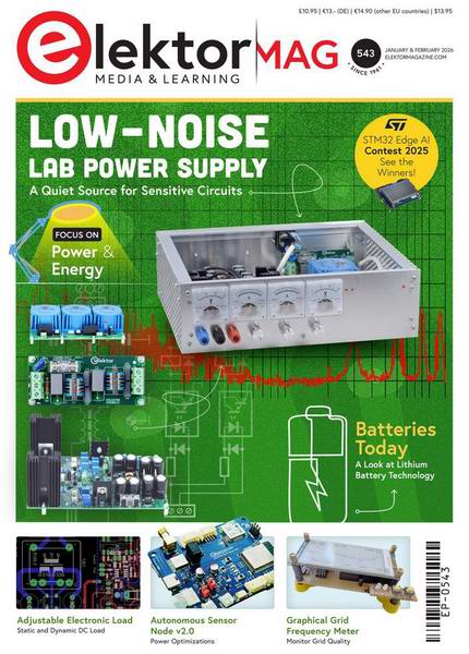 Elektor Mag Elektorlabs Elektor Electronics January-February 2026 №1-2 №543