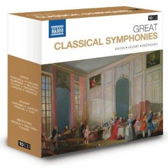 The Great Classics: Great Classical Symphonies 10 CD (2012)