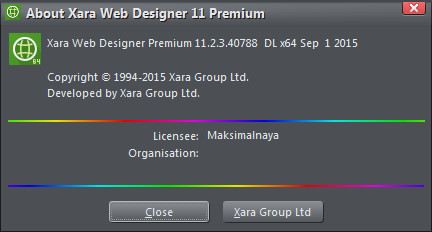 Xara Web Designer Premium 11.2.3.40788