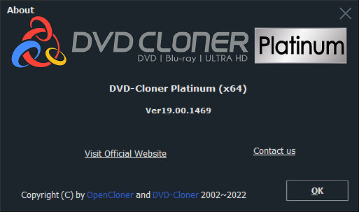 DVD-Cloner Platinum 2022 19.00.1469