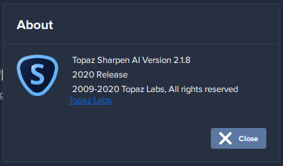 Topaz Sharpen AI 2.1.8