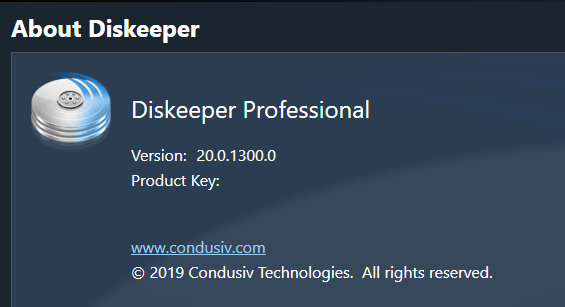 Condusiv Diskeeper 18 Professional / Server 20.0.1300