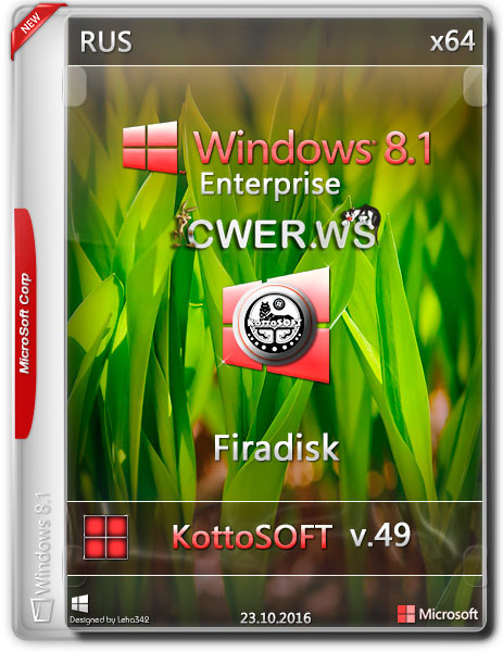 Windows 8.1 Enterprise x64 KottoSOFT v.49.16 KottoSOFT