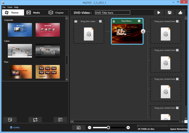 Corel VideoStudio MyDVD