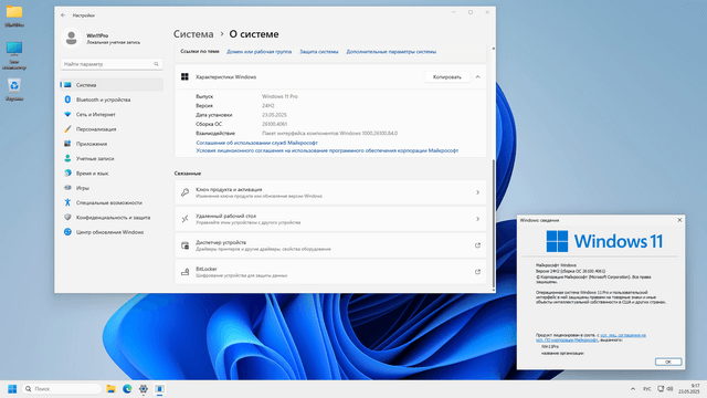 Windows 11 Pro Lite 24H2