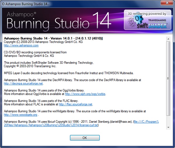 Ashampoo Burning Studio
