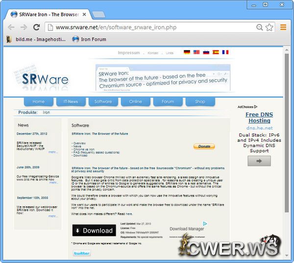 SRWare Iron 28