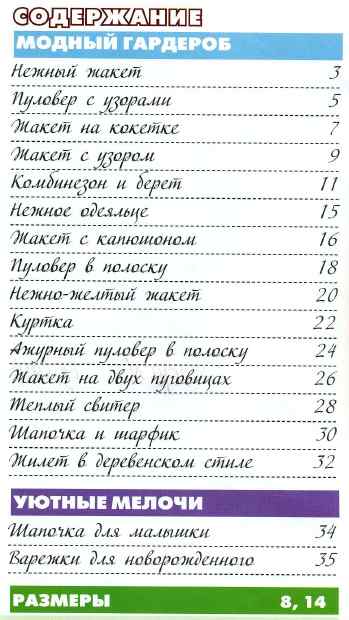 Любимое вязание детям