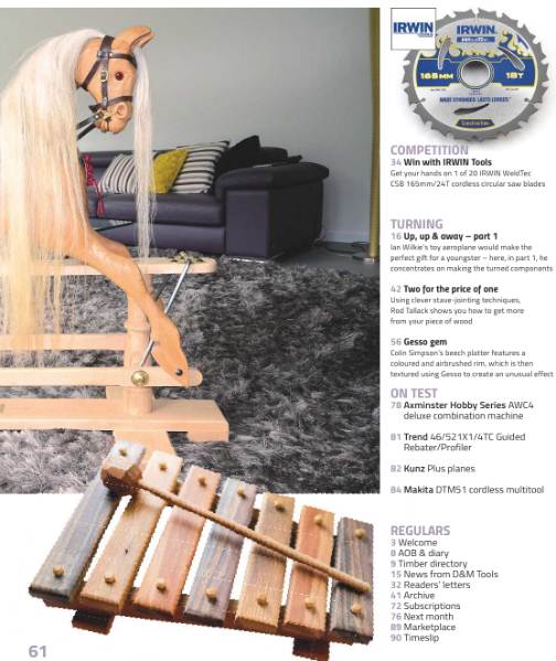 The Woodworker & Woodturner №6 (June 2017)с1