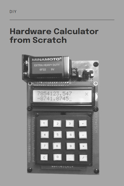 Hardware Calculator From Scratch